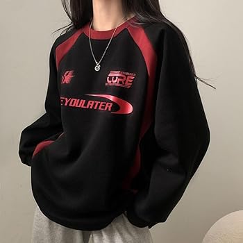 Grunge Streetwear Long Sleeve Jersey Shirt 2000s Vintage